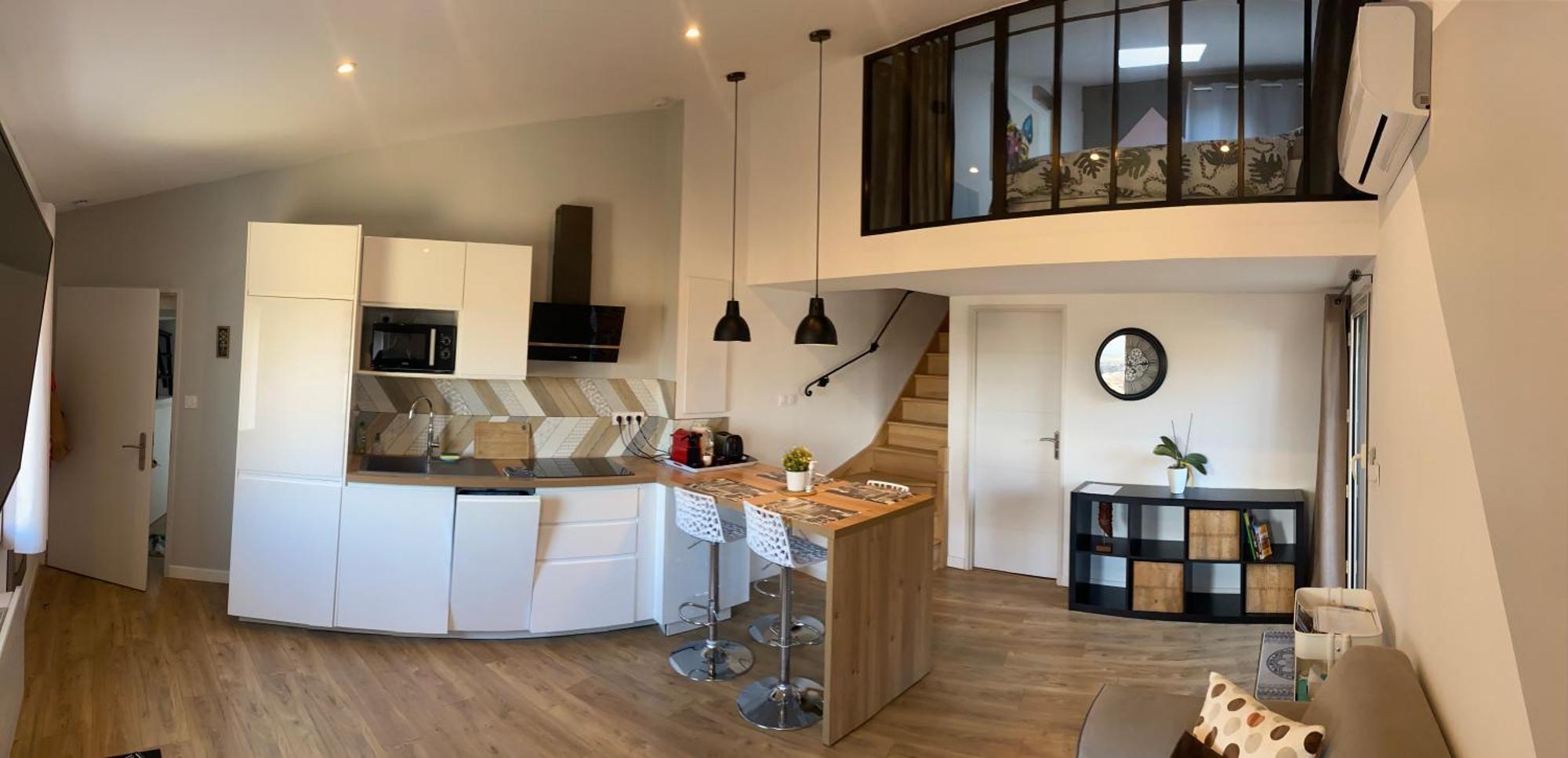 Spacieux Duplex, Vue Et Belle Terrasse Apartament *